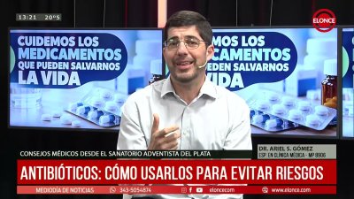 Antibi&oacute;ticos: c&oacute;mo usarlos para evitar riesgos - Consejos m&eacute;dicos desde el Sanatorio Adv. del Plata